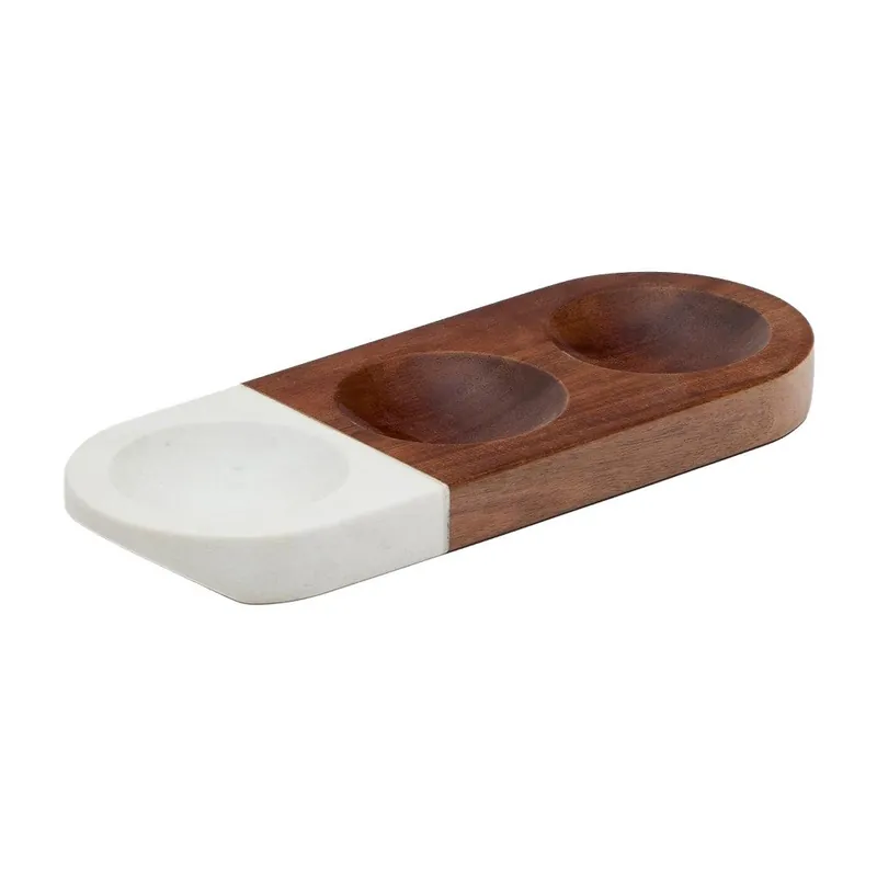 Okazja Drewniana taca 13x33 cm Tori – Kave Home Bonami