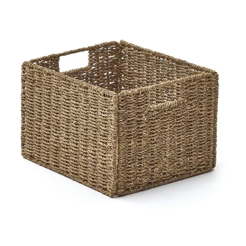 Koszyki zestaw 2 szt. do regału z trawy morskiej 32x27x22 cm Tossa – Kave Home Bonami Oferta