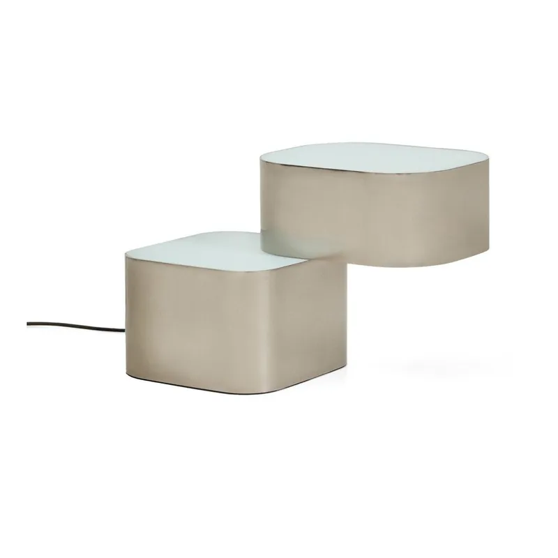 Szara metalowa lampa stołowa (wysokość 23 cm) Tandan – Kave Home Bonami Zamów teraz