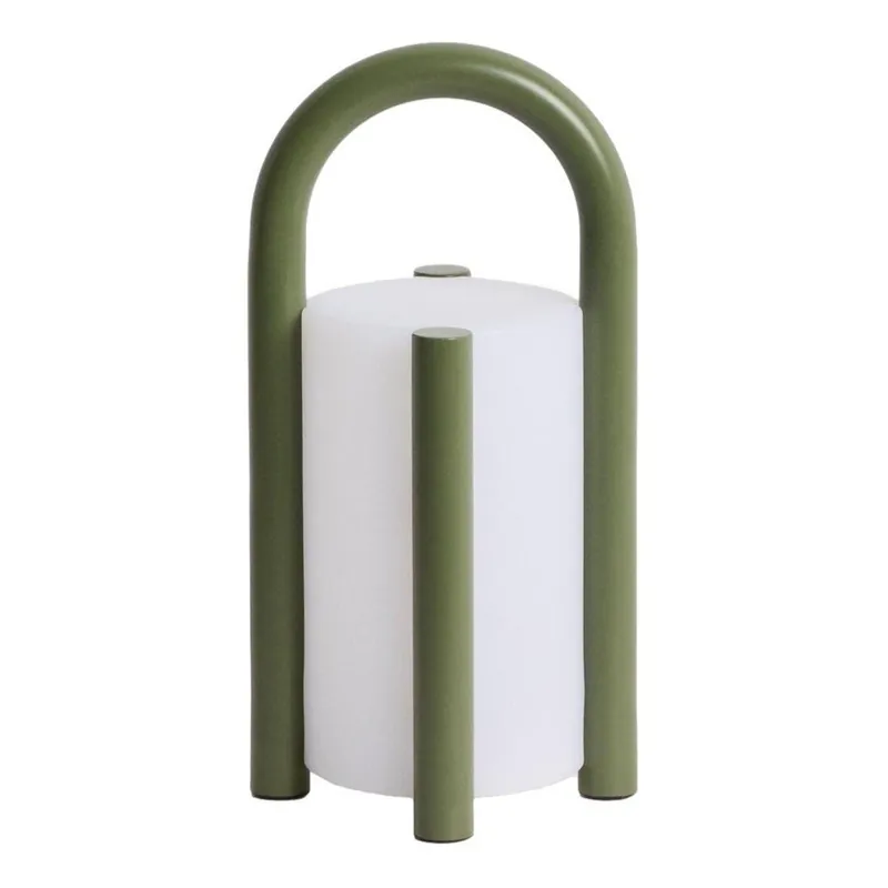 Kup teraz Lampa zewnętrzna przenośna LED na USB ø 14 cm Leros – Kave Home Bonami