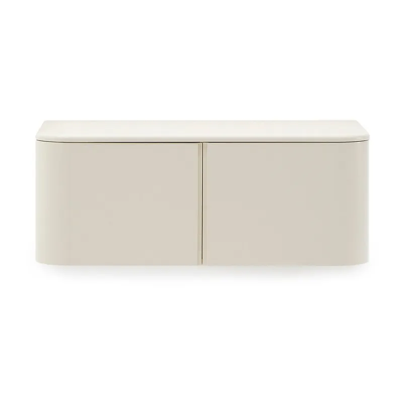 Ekspresowa dostawa Beżowa wisząca szafka pod umywalkę 90x35 cm Salaya – Kave Home Bonami