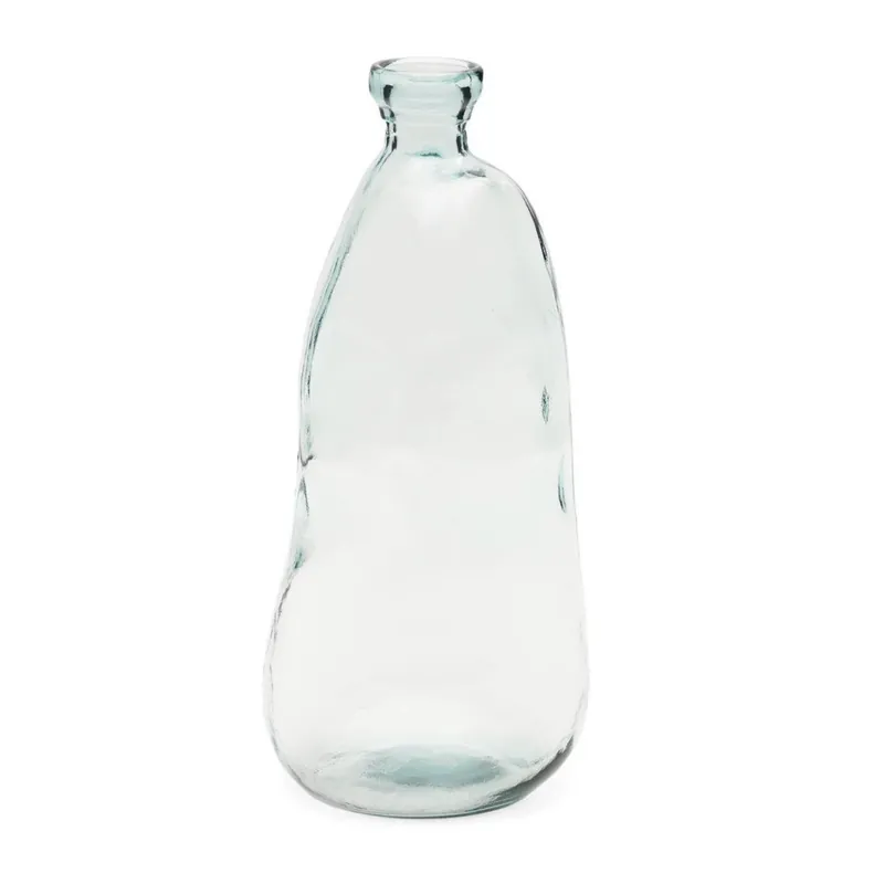 Promocja Wysoki wazon ze szkła z recyklingu (wysokość 51 cm) Brenna – Kave Home Bonami