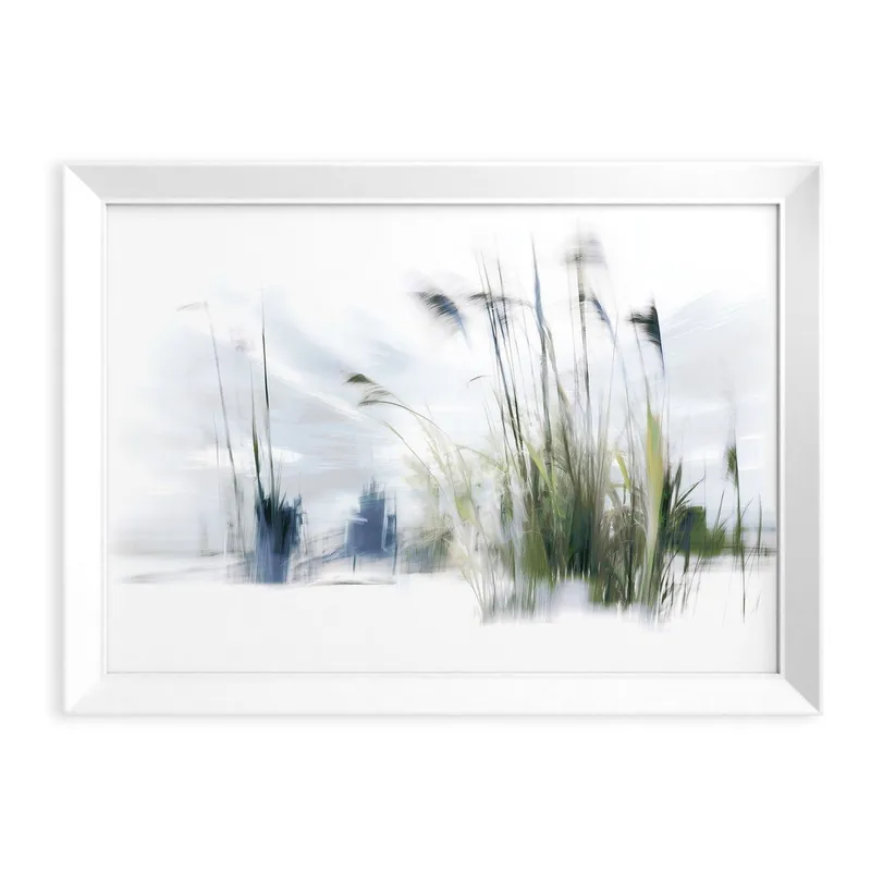 Tylko do końca tygodnia Obraz drukowany z ramą w zestawie 56x75 cm Blue Grasses – Styler Bonami