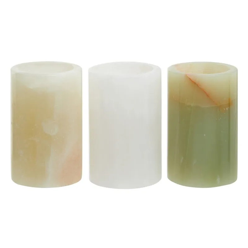 Wysoka jakość Kamienne świeczniki zestaw na świeczkę typu tealight 3 szt. Oleena – Premier Housewares Bonami