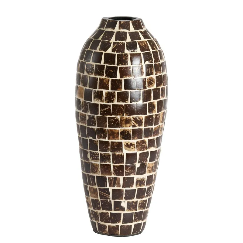 Oferta limitowana Brązowy bambusowy wazon (wysokość 40 cm) Tudela – Light & Living Bonami