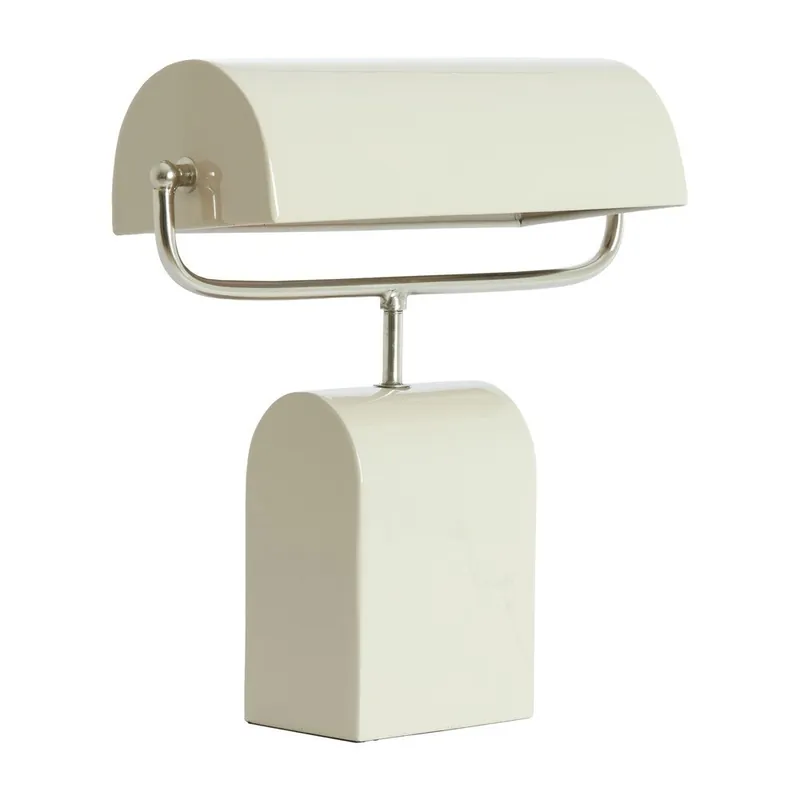 Niska cena Kremowa metalowa lampa stołowa (wysokość 38 cm) Cardona – Light & Living Bonami
