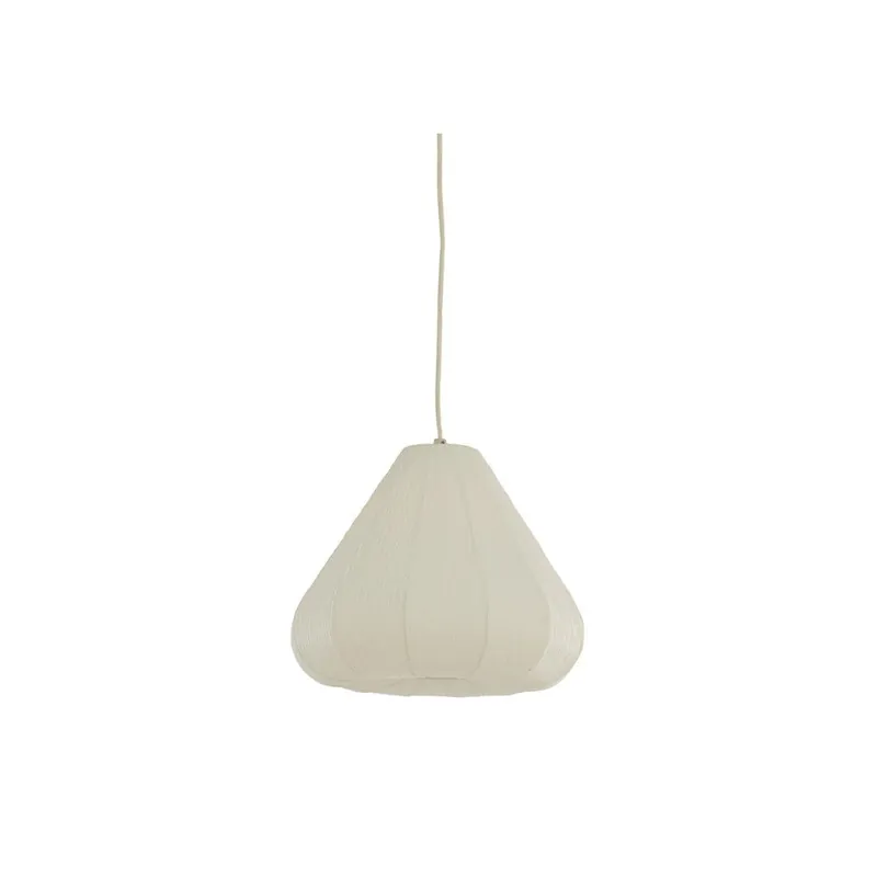 Kup teraz Kremowa lampa wisząca z papierowym kloszem ø 10 cm Sarella – Light & Living Bonami