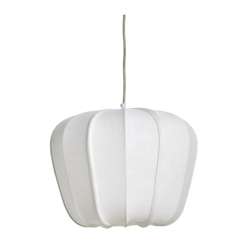 Kremowa lampa wisząca z tekstylnym kloszem Zubedo – Light & Living Bonami Oferta czasowa