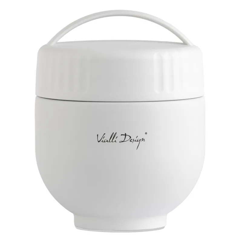 Biały termos na jedzenie ze stali nierdzewnej 680 ml Fuori – Vialli Design Bonami Kup online