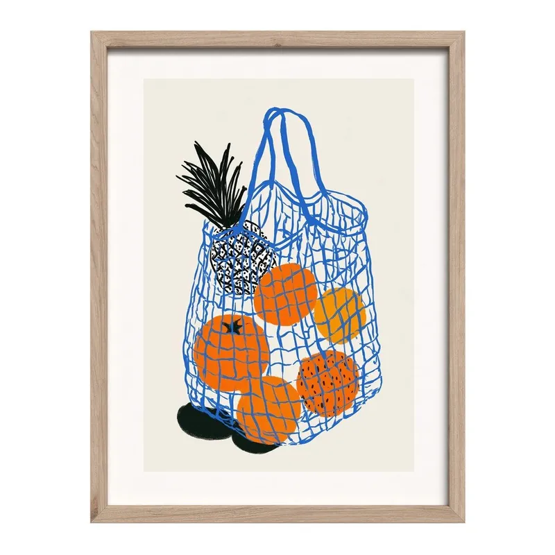 Najlepsza cena Obraz drukowany z ramą w zestawie 30x40 cm Summer Fruit – Styler Bonami