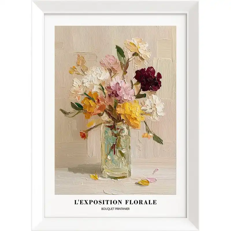 Obraz drukowany z ramą w zestawie 56x75 cm Sunny Bouquet – Styler Bonami Kup online