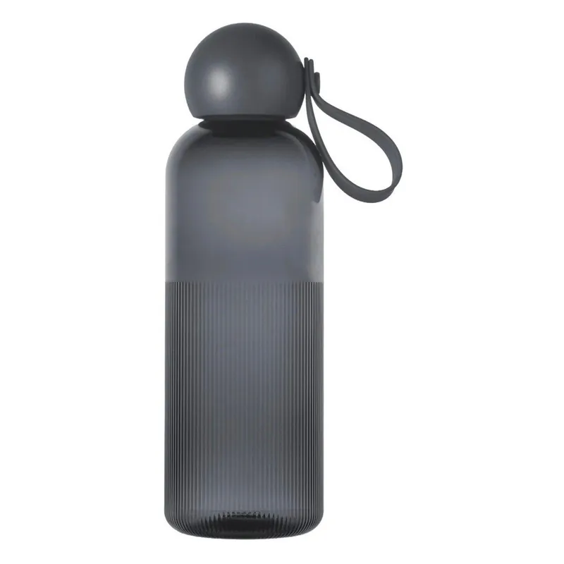 Oferta limitowana Ciemnoszara podróżna butelka z plastiku z recyklingu 650 ml Ture – Sagaform Bonami