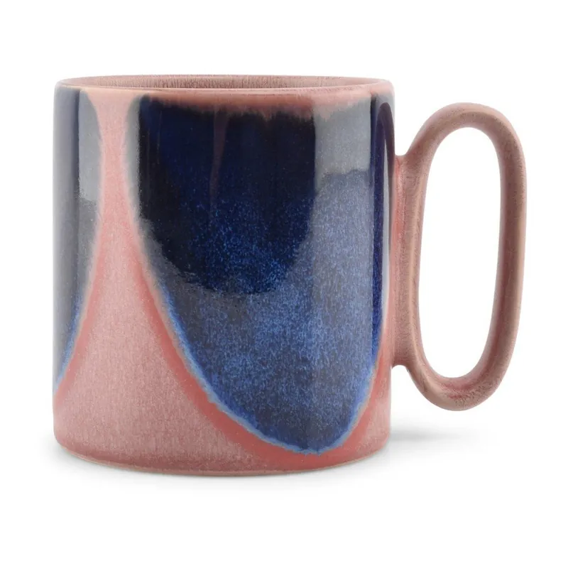 Do wyczerpania zapasów Niebieski/różowy kamionkowy kubek 390 ml Paint – Salt&Pepper Bonami