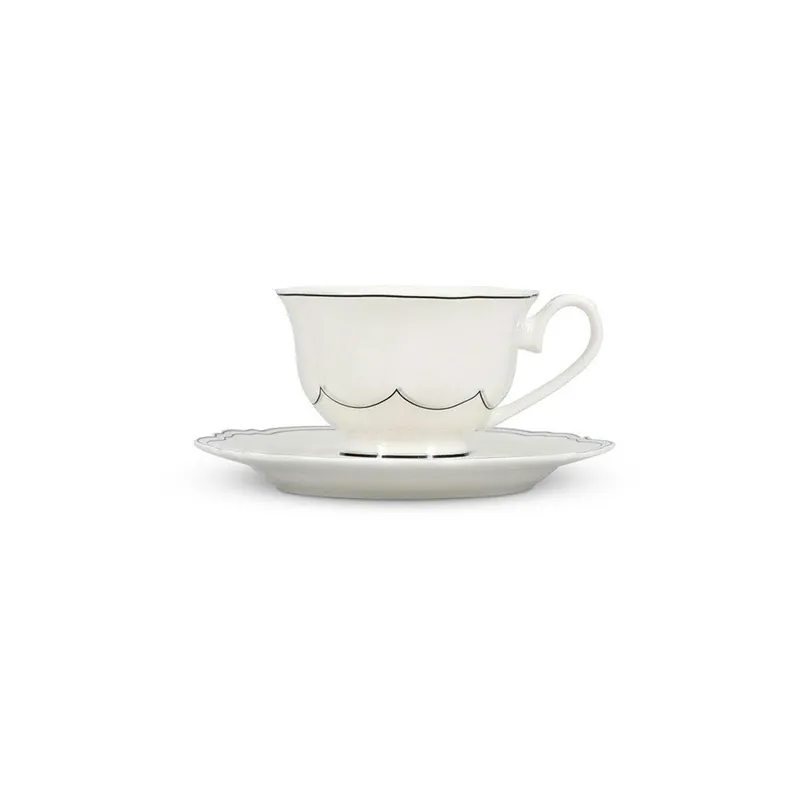 Białe filiżanki zestaw 2 szt. new bone china 190 ml Odette – S P Collection Bonami Zamów teraz