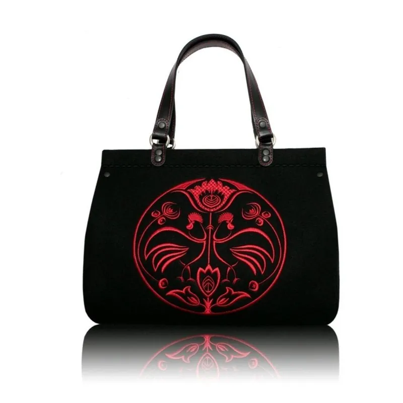 Filcowa haftowana torba New Folk Bonami Oferta czasowa