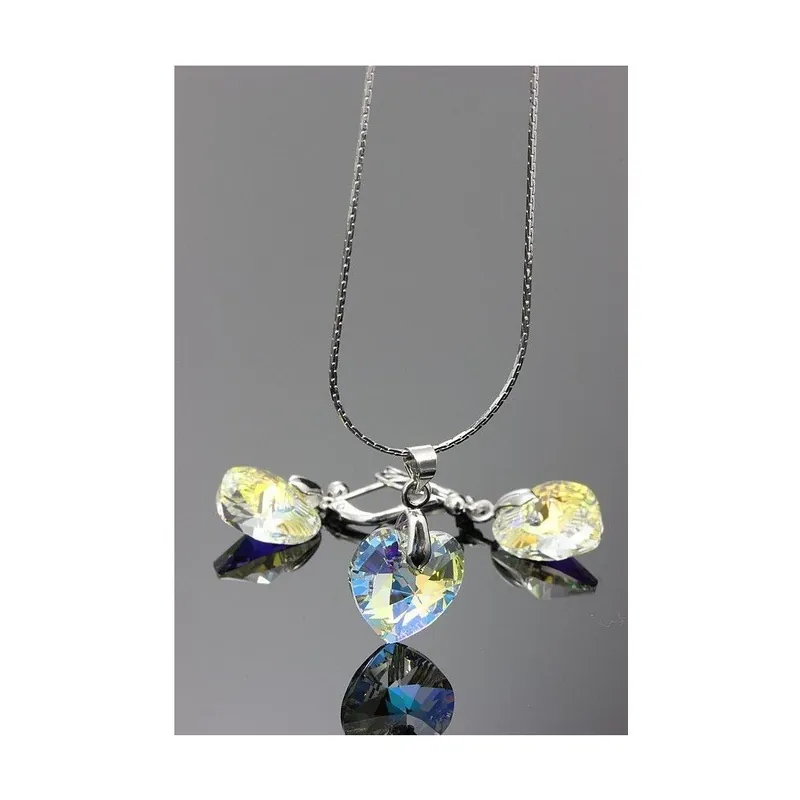 Komplet Swarovski Elements Little Hearts AB Bonami Ostatnie sztuki