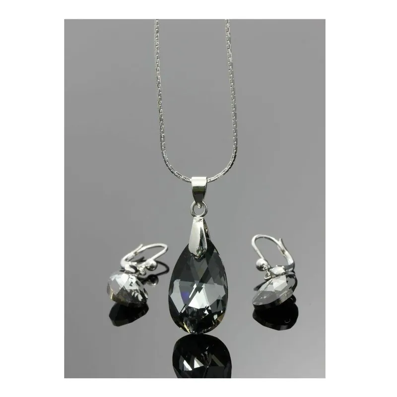 Komplet Swarovski Elements Little Drops Clear Bonami Promocja