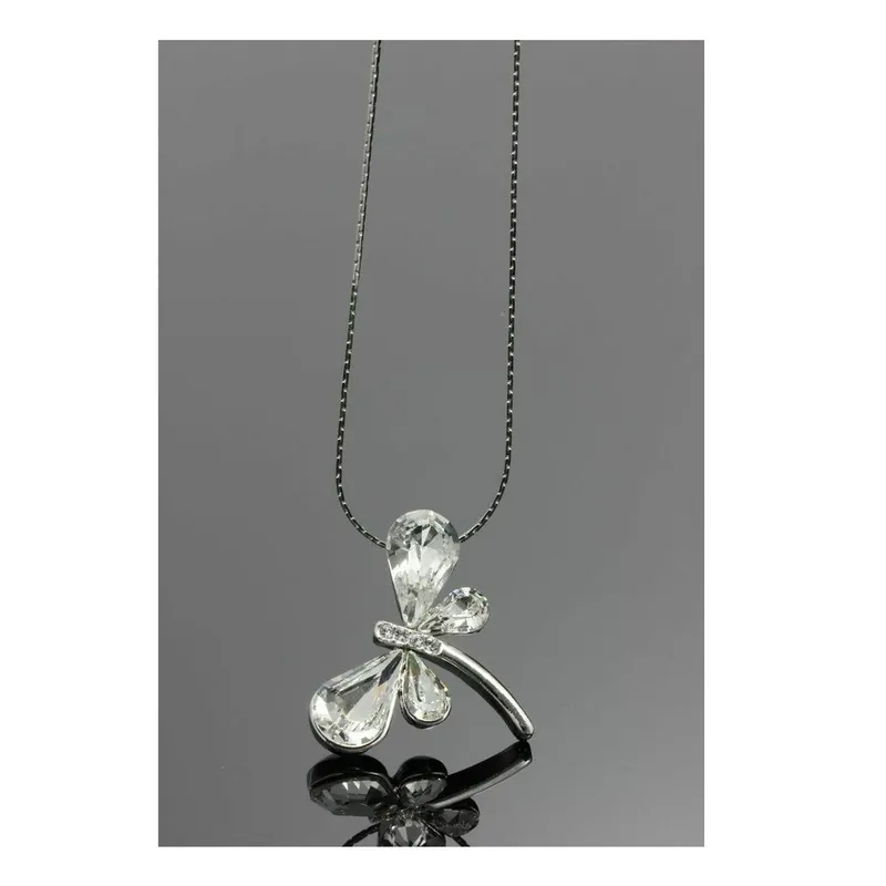 Naszyjnik Swarovski Elements Dragonfly Clear Bonami Ostatnie sztuki