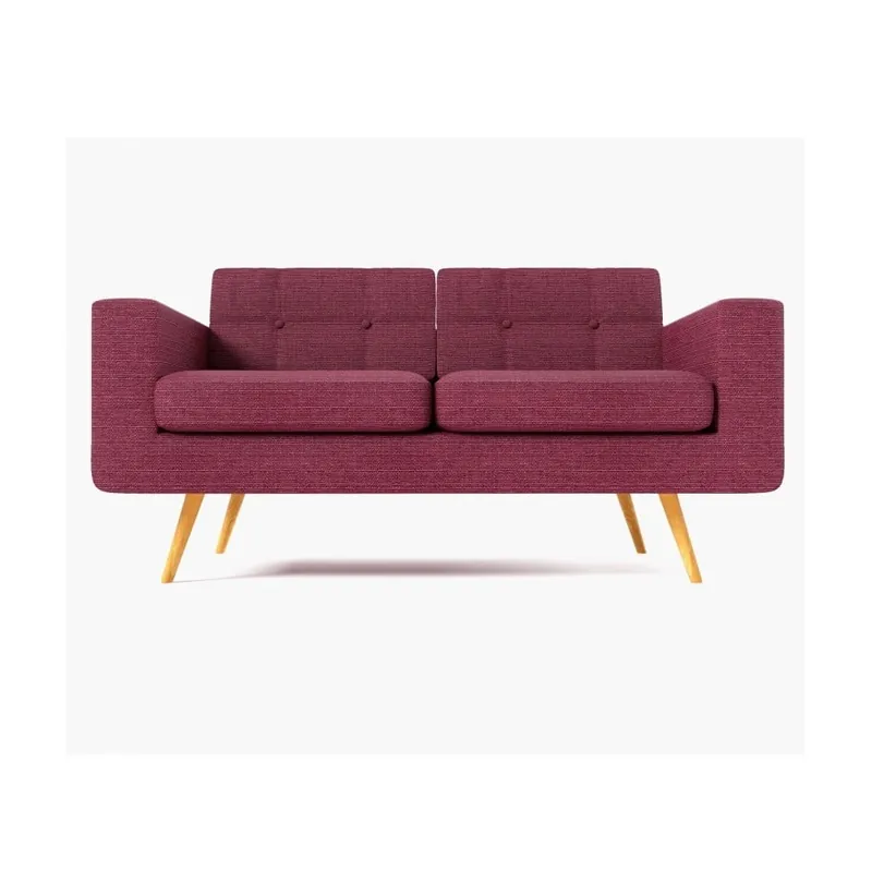 Tylko dziś Sofa dwuosobowa New York, różowa Bonami