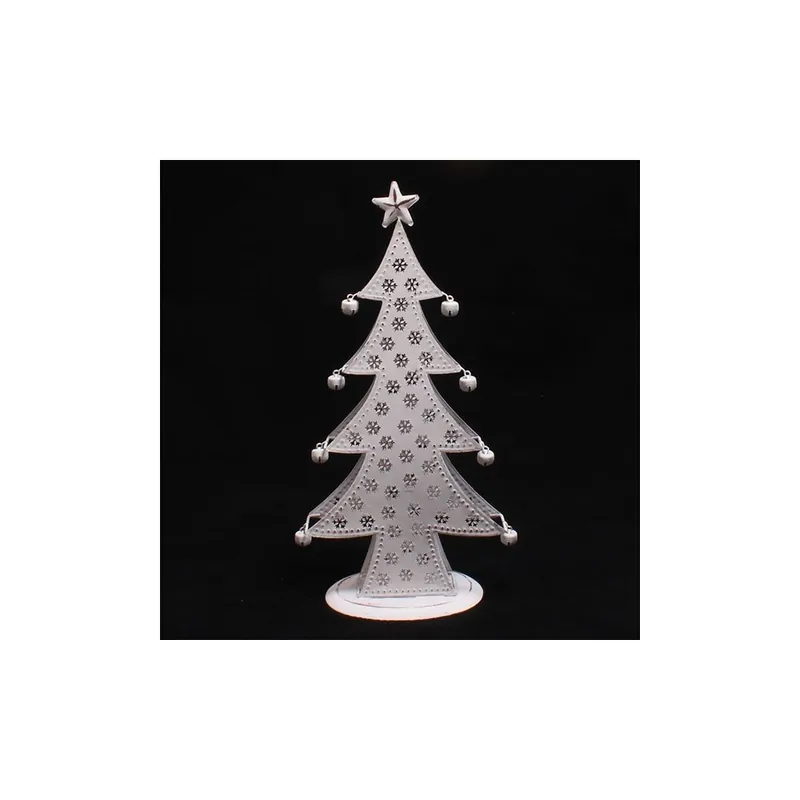Szybka wysyłka Dekoracyjna metalowa choinka, 11 cm Bonami