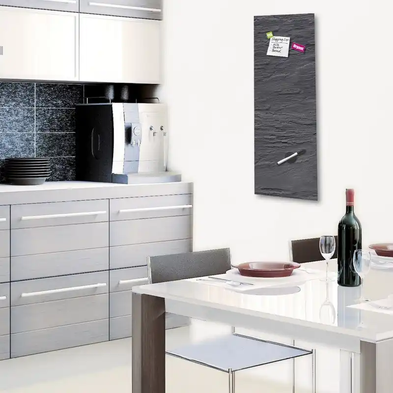 Nowość Tablica magnetyczna Eurographic Black Slate, 30x80 cm Bonami
