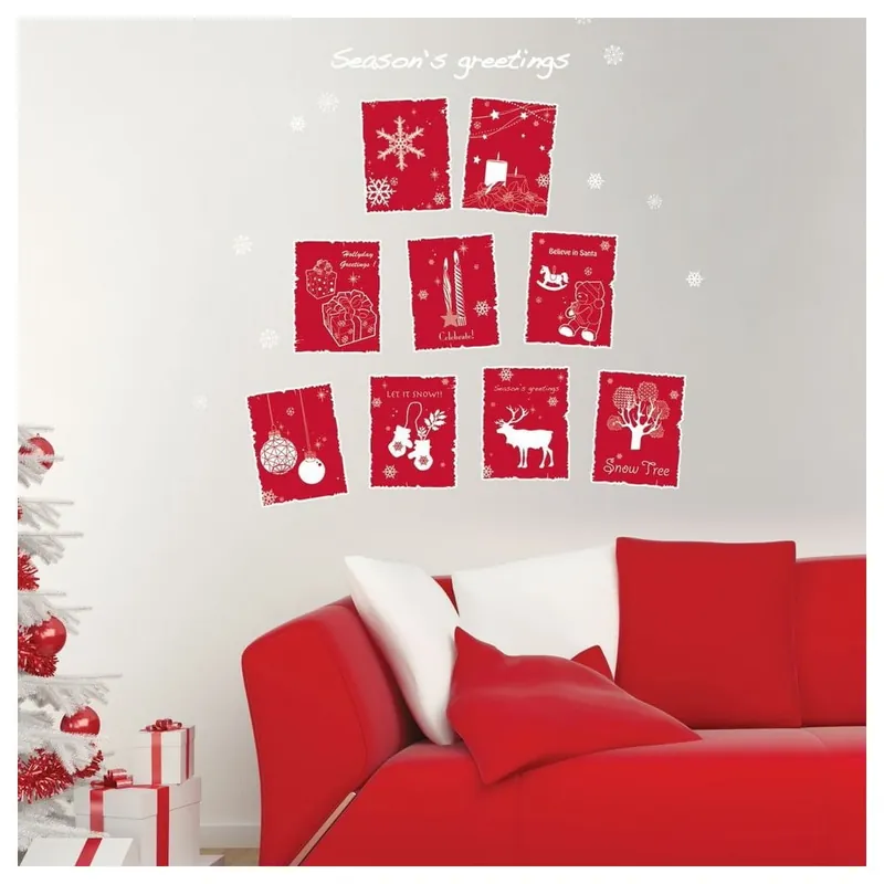 Darmowy zwrot Naklejka Christmas Stamps Bonami