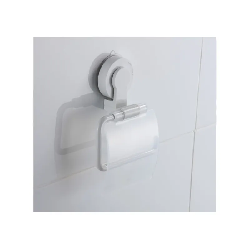 Hit sprzedaży Uchwyt na papier toaletowy z przyssawką ZOSO Tissue White Bonami