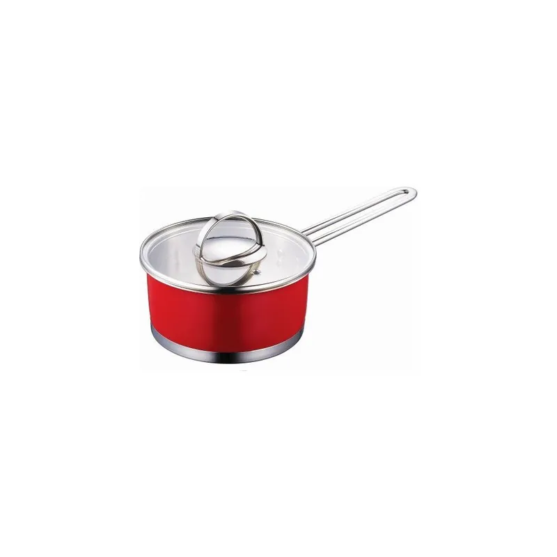 Garnek ze szklaną pokrywką Saucepan Red, 1,4 l Bonami Hit sprzedaży