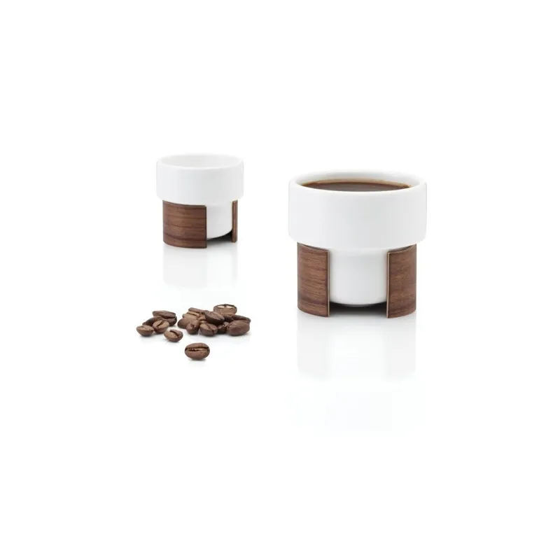 Okazja Zestaw filiżanek do espresso Warm Walnut, 8 cl, 2 szt. Bonami