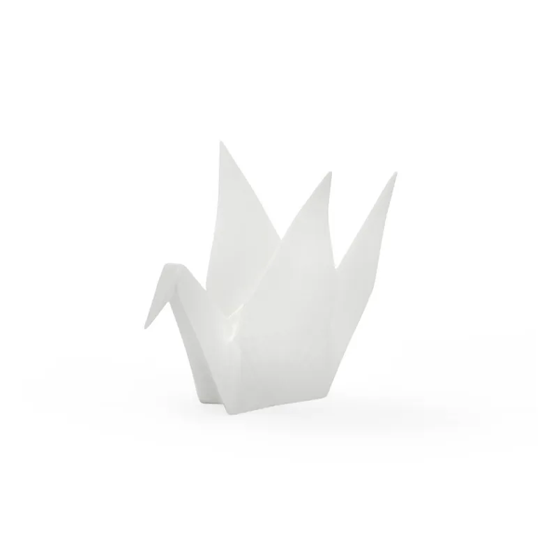 Porcelanowa dekoracja Origami Swan Bonami Ograniczona ilość