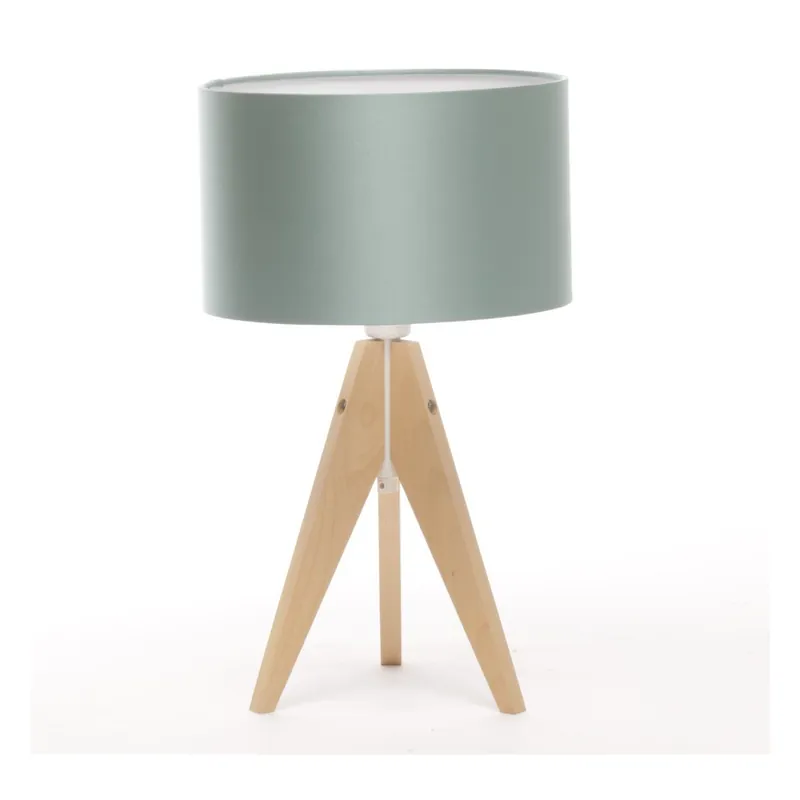 Tylko dziś Lampa stołowa Artista Birch/Light Green, 28 cm Bonami