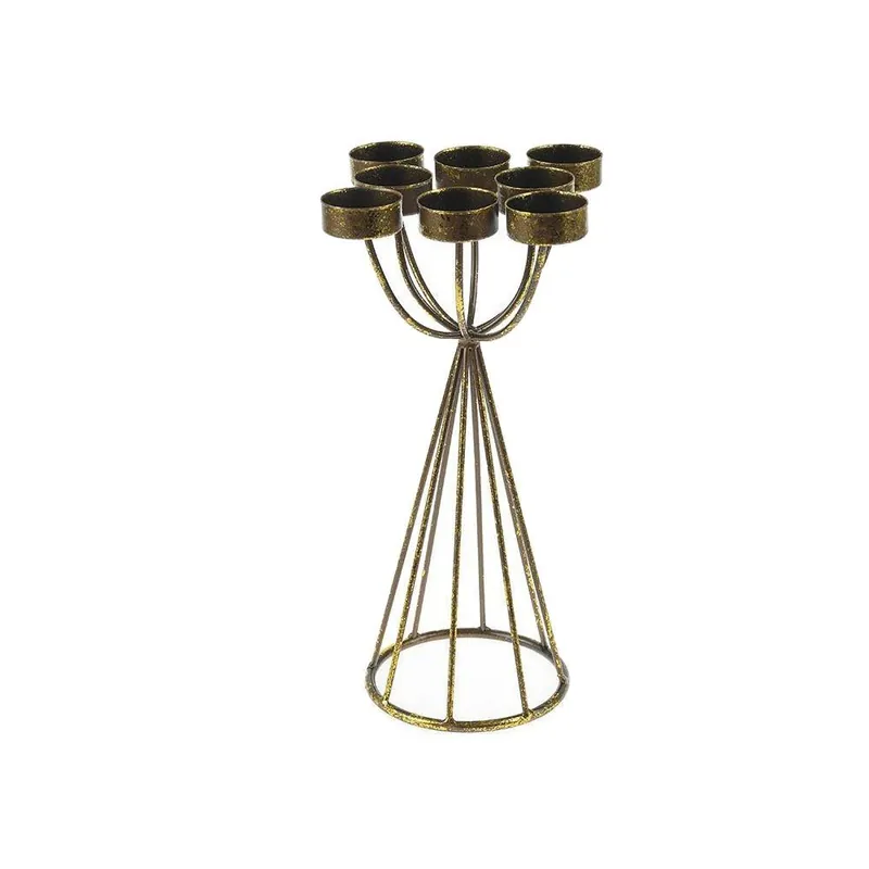 Świecznik Antique Gold, 18x31 cm Bonami Popularny