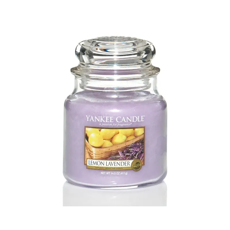 Świeca zapachowa Yankee Candle Cytryna i Lawenda, czas palenia 65–90 godzin Bonami Kup teraz