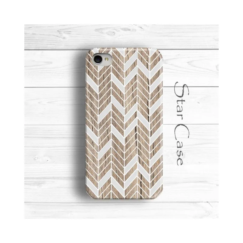 Etui na iPhone 6 Wood Chevron Her Bonami Ekspresowa dostawa