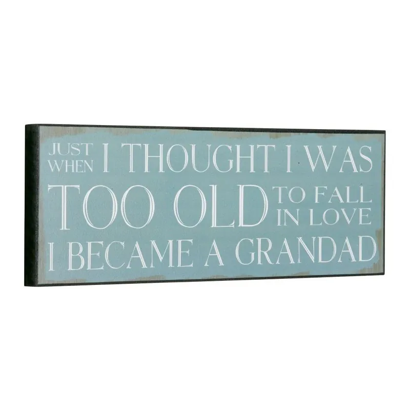 Tablica I became a Grandad, 14x40 cm Bonami Darmowy zwrot