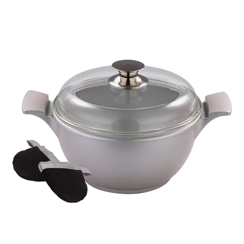 Garnek Silver Edge, 2.4 l Bonami Szybka dostawa