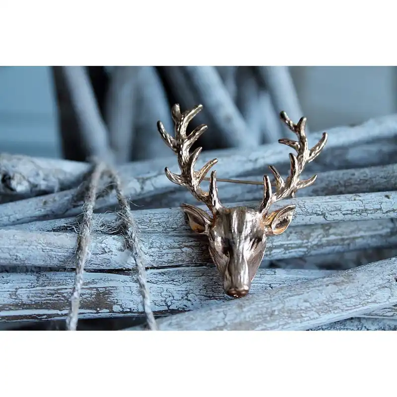Nowy Broszka Golden Deer Bonami