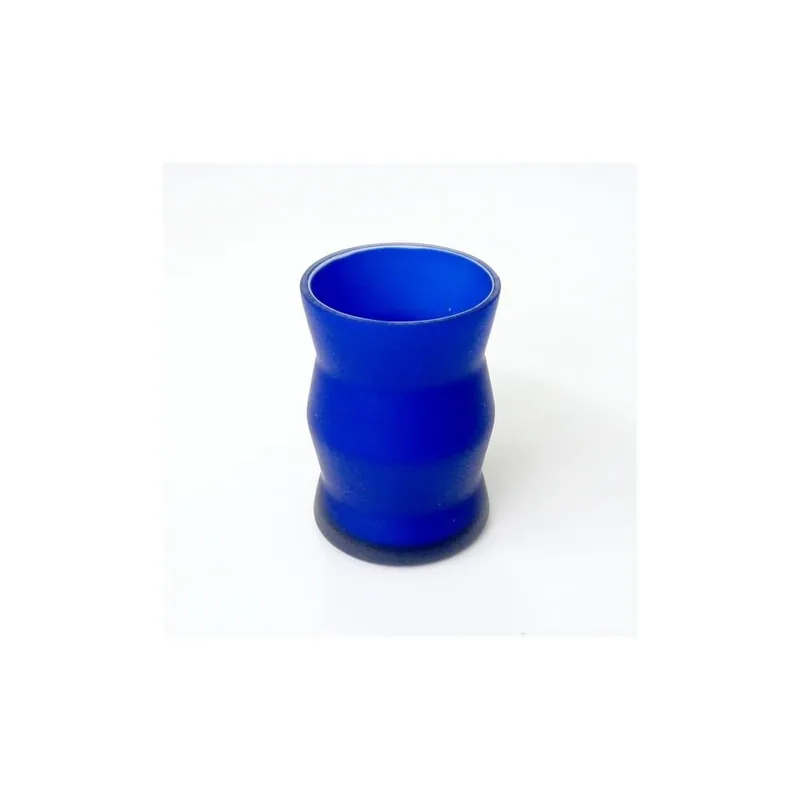 Pojemnik Blue Glass, 8x11x8 cm Bonami Popularny