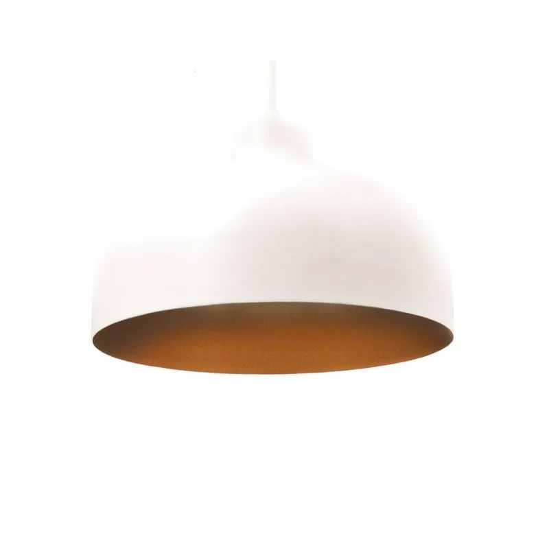 Biało-złota lampa wisząca Loft You B&B, 33 cm Bonami Ostatnie sztuki