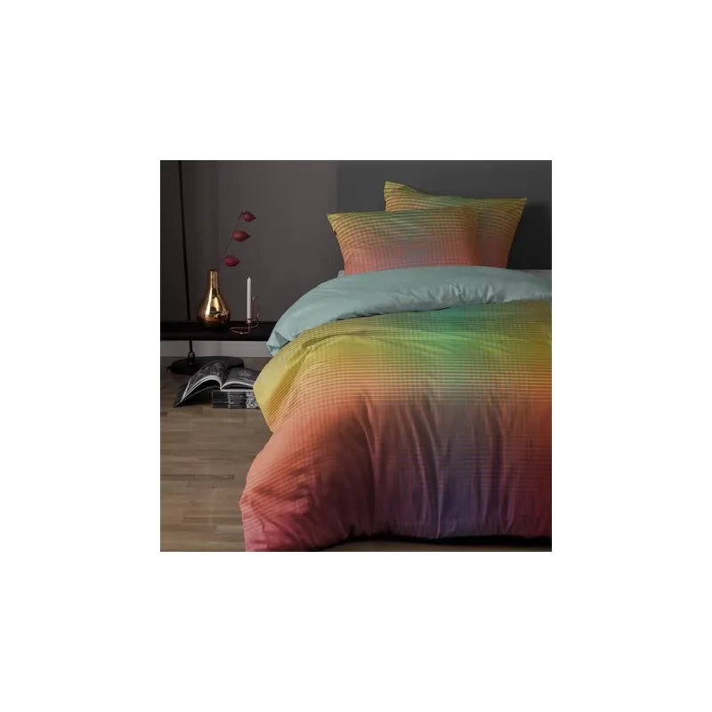 Promocja Pościel Rainbow Lime, 140x200 cm Bonami