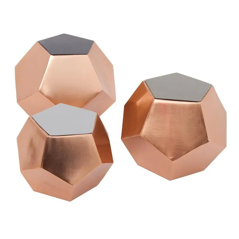 Zestaw 3 pojemników Diamond Black/Warm Grey/Grey Bonami Zamów dziś