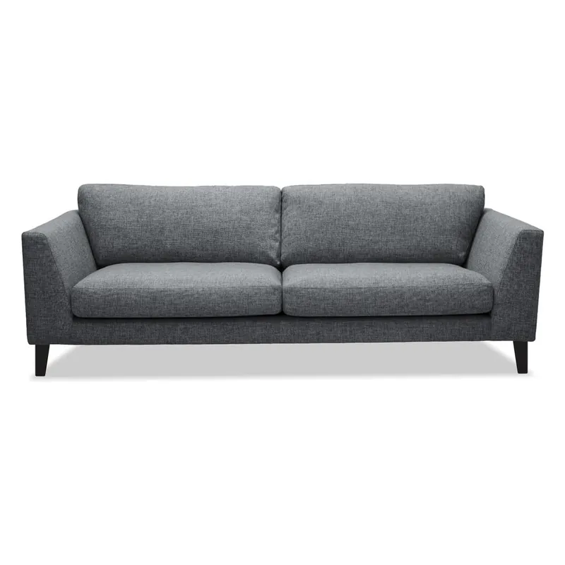 Taniej Antracytowa sofa trzyosobowa Vivonita Monroe Bonami