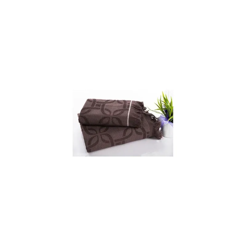 Komplet ręczników hamam Istanbul Brown, 50x90 oraz 70x150 cm Bonami Bestseller