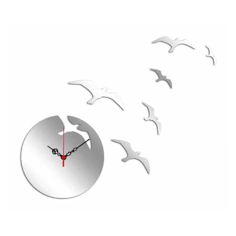 Zegar i lustro dekoracyjne Birds Moon Bonami Oferta