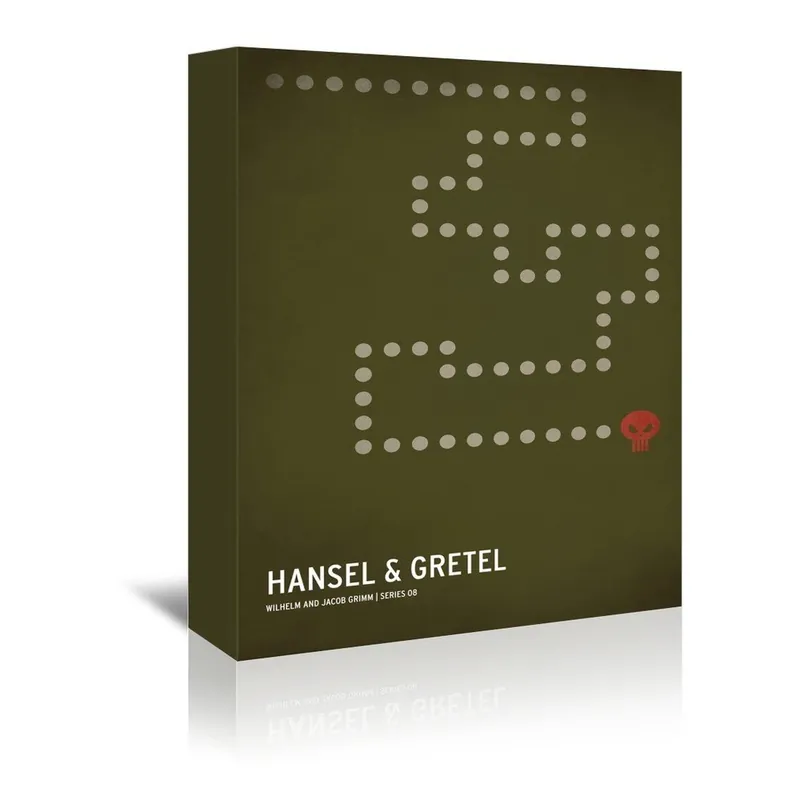 Obraz na płótnie Hansel Gretel With Text Bonami Wysoka jakość
