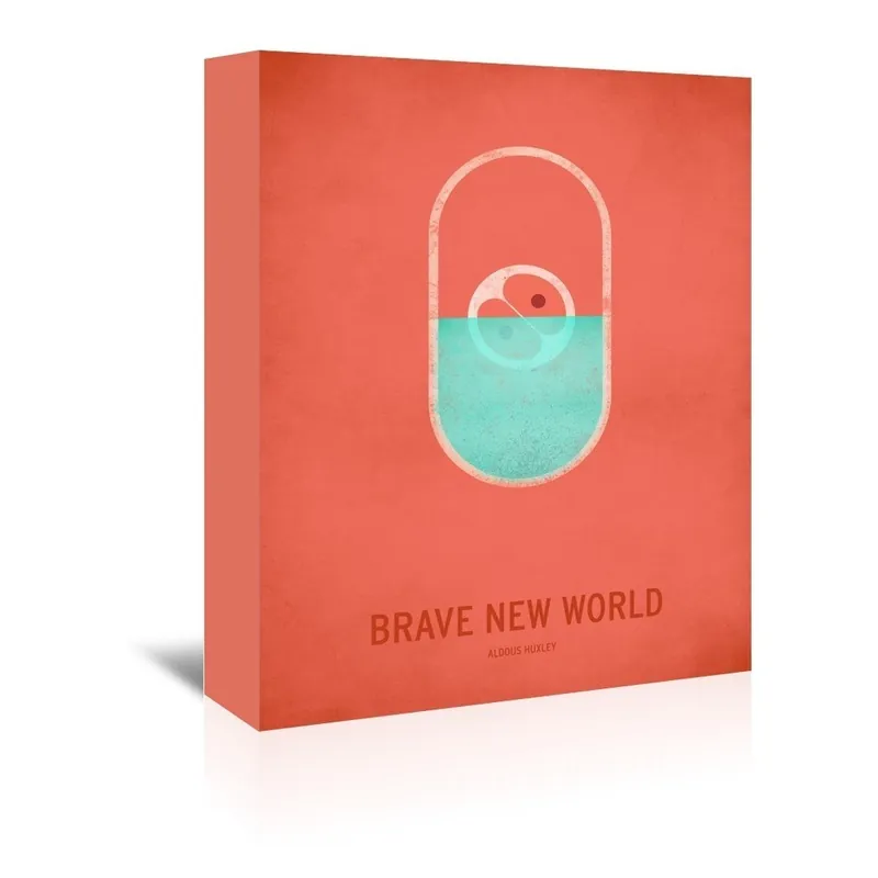 Zniżka Obraz na płótnie Brave New World Bonami
