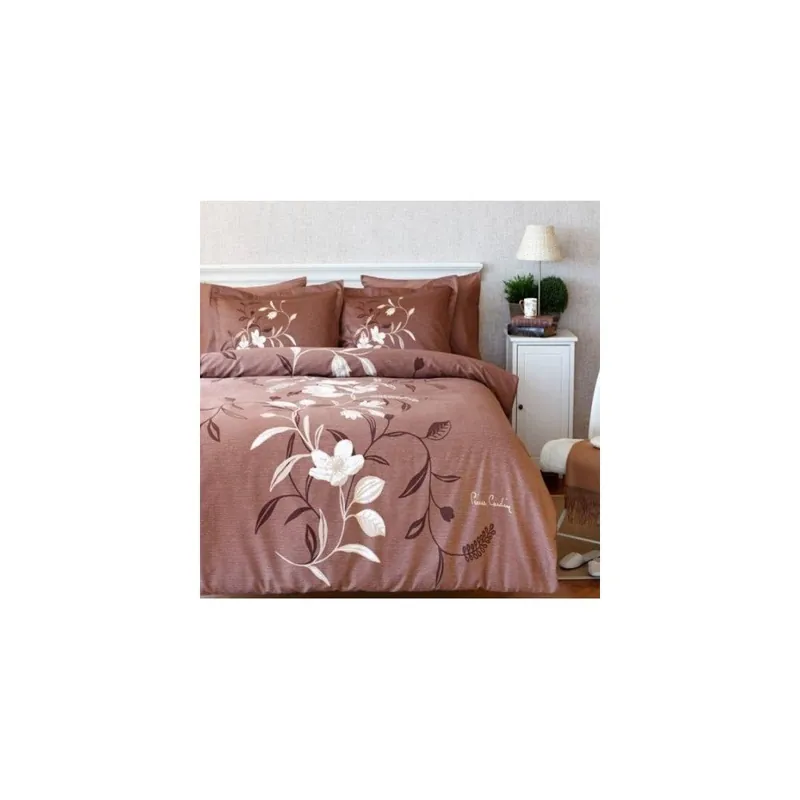 Hit cenowy Komplet pościeli Pierre Cardin Flowers z prześcieradłem, 200x220 cm Bonami