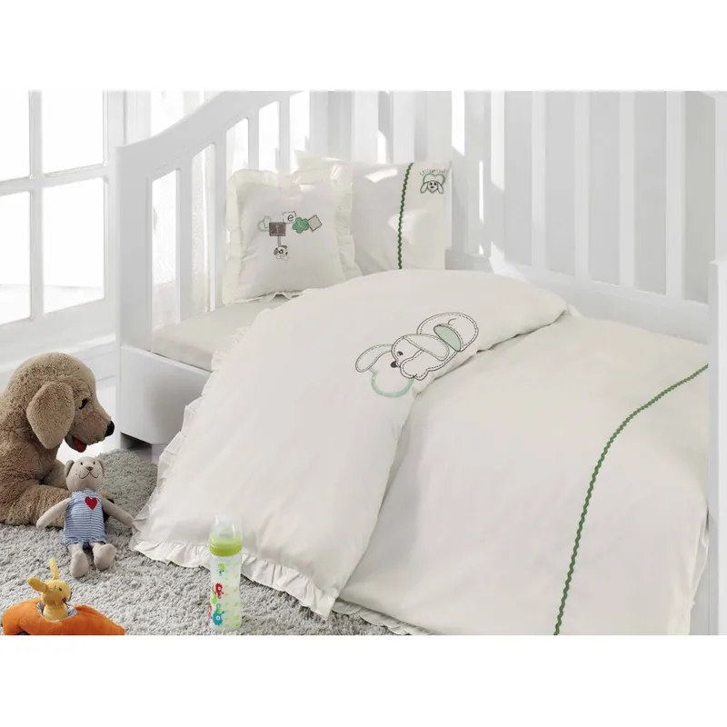 Kup online Pościel dziecięca Organic Baby Creamy, 100x150 cm Bonami