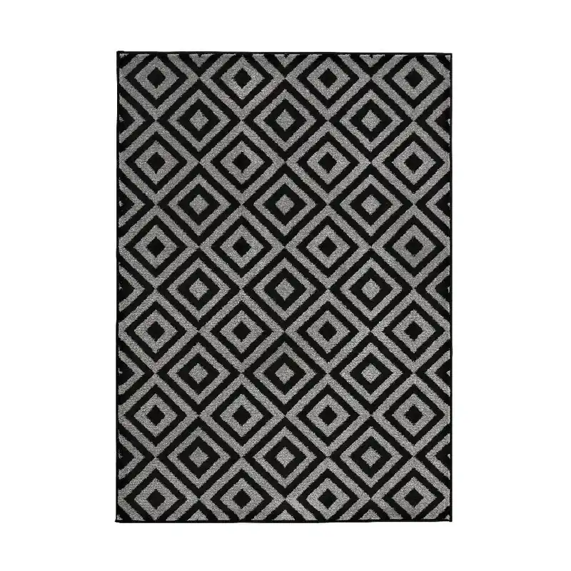Dywan Matrix Black Grey 120x170 cm Bonami Super okazja