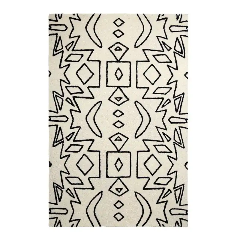 Dywan Spectrum White Black, 150x230 cm Bonami Ostatnie sztuki